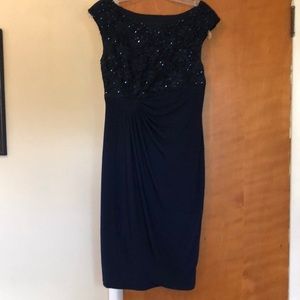Beautiful Navy Blue semi-formal dress